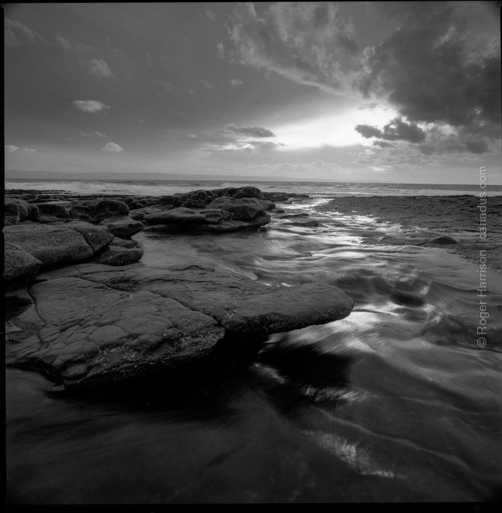 Example of vignetting with Hasselblad 40mm lens and Lee standard 86mm filter holder