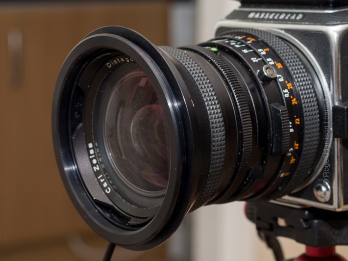 Standard Lee 86mm adapter attached